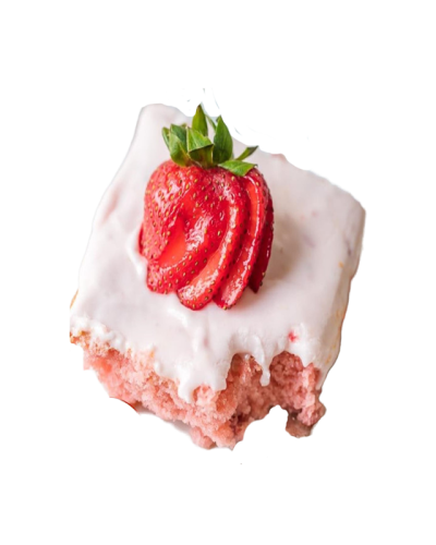 Honey Bun Strawberry Henny Cake