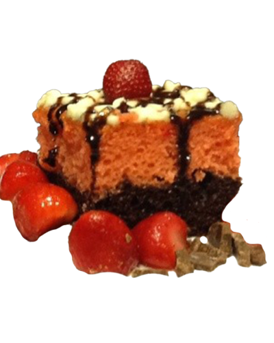 strawberry chocolate cake