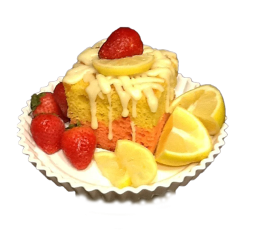 strawberry lemonade cake
