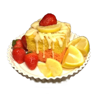 strawberry lemonade cake