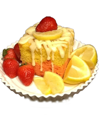 strawberry lemonade cake