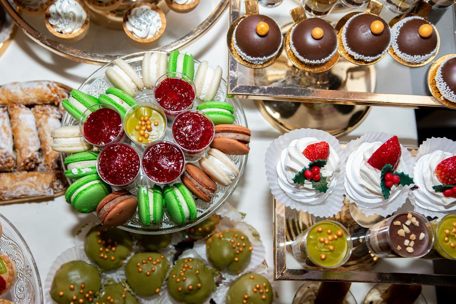 dessert bar
